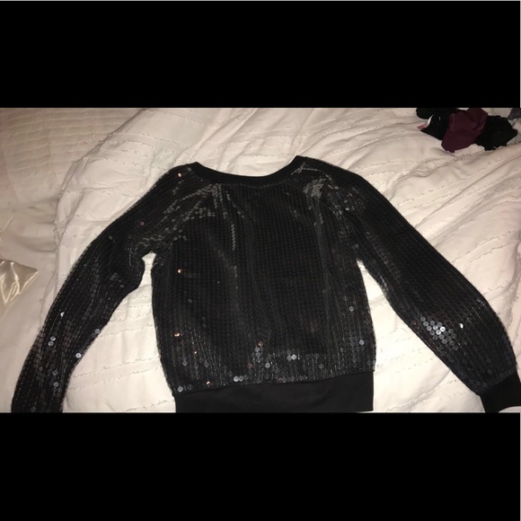 pink sparkly sweatshirt - Picture 3 of 3